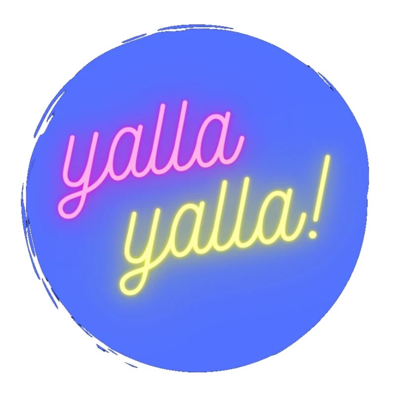 Yalla, Arabic tshirt