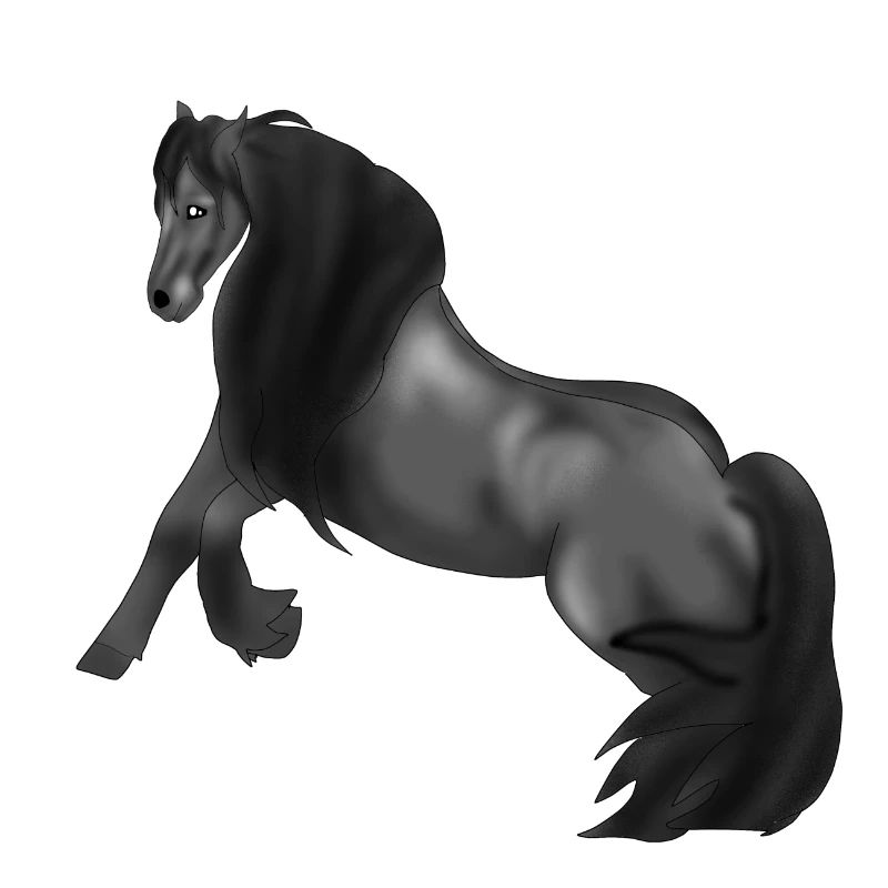 Friese Pferd