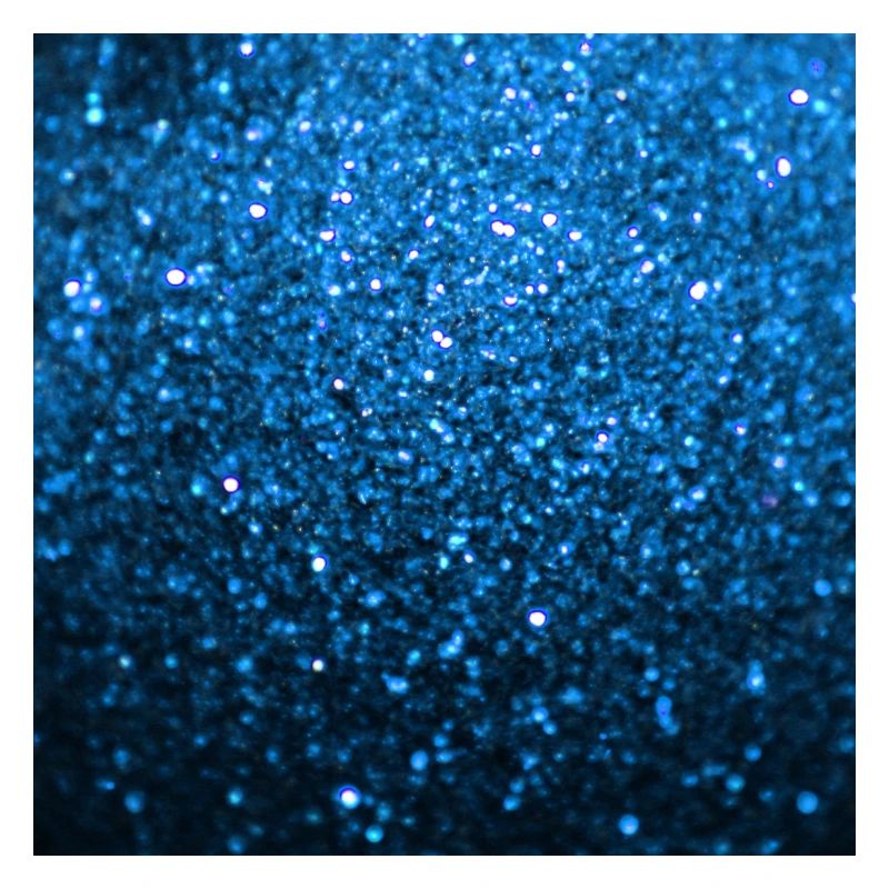 Funkelnder blauer Glitter