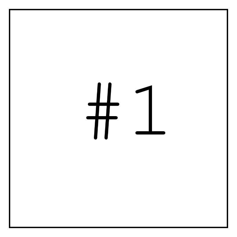 #1 - Number One