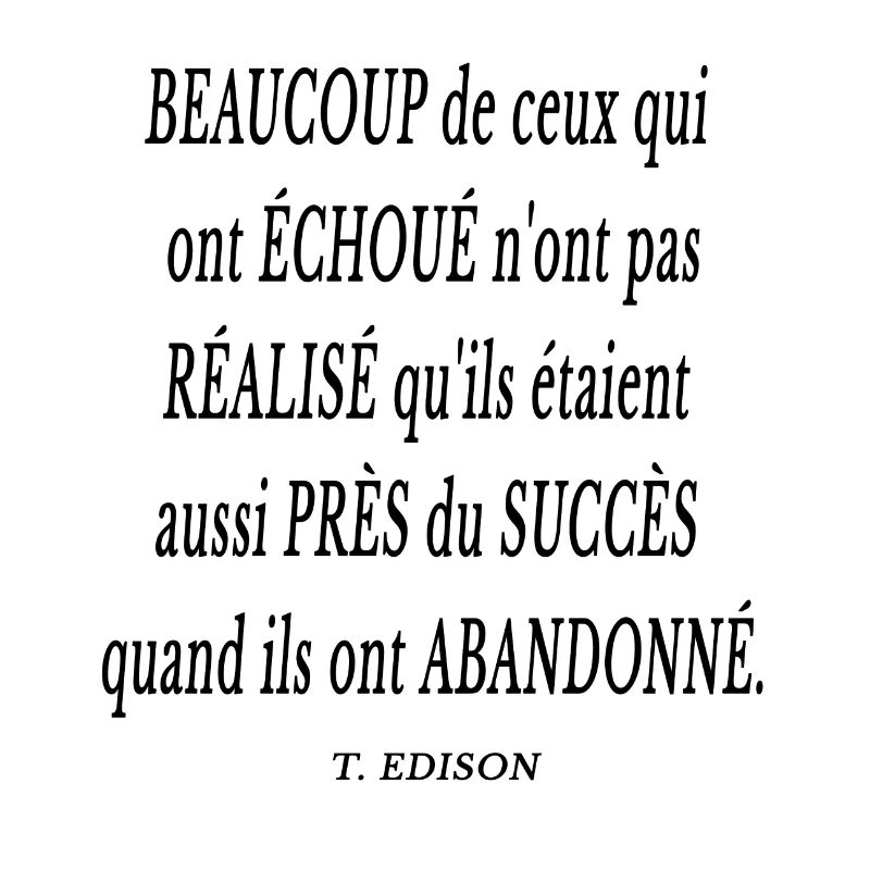 citation travail succès abandonné mindset