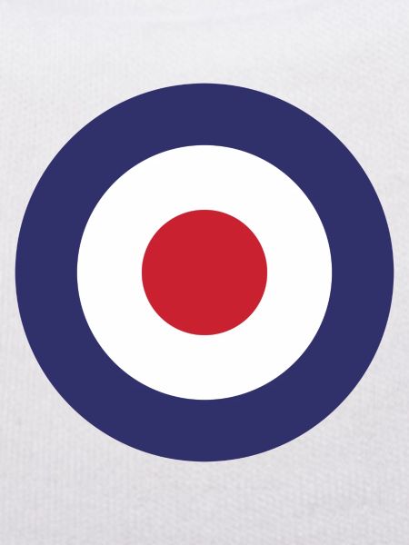 England Flag Round Target