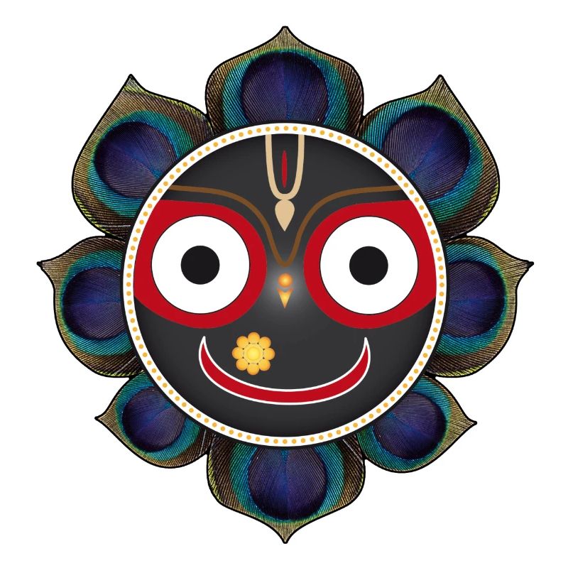 Jagganath noir, Krishna le plus mignon