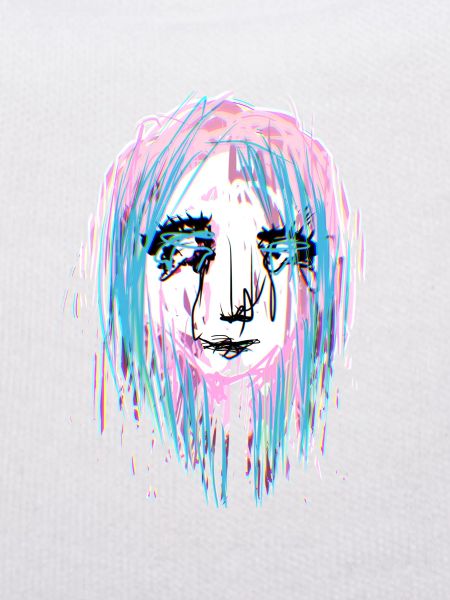 abstract crying