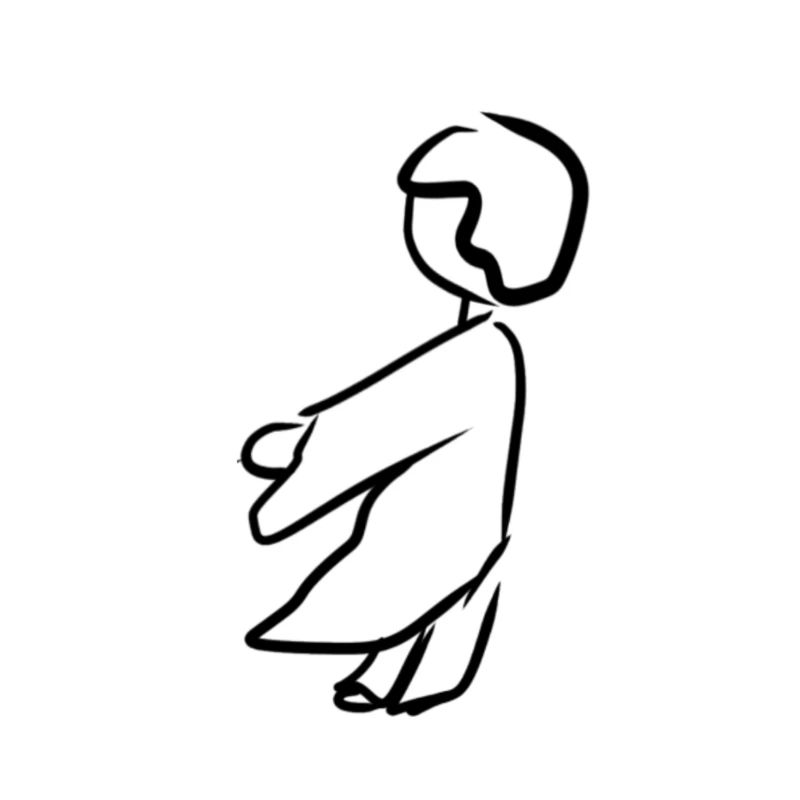 symbole de dessin animé de la chute du vent
