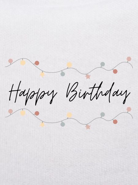 Happy Birthday