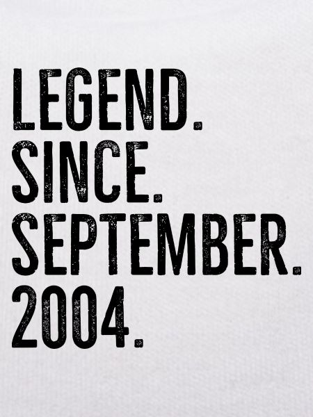 Legend Since September 2004