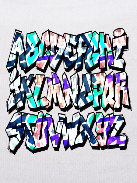 Graffiti-Alphabet