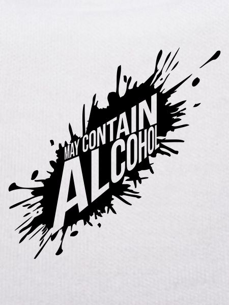May Contain Alcohol Farbklecks