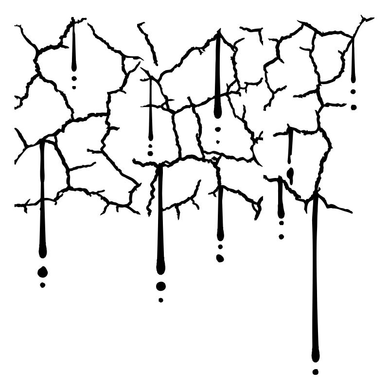Drops Cracks Pattern Texture
