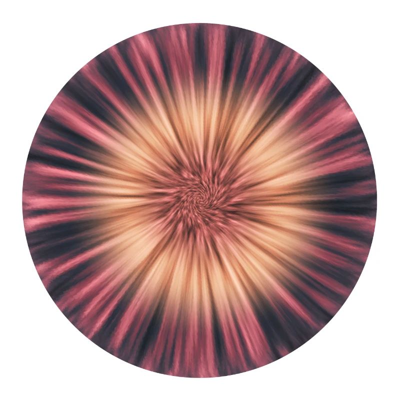 AbstractTie Dye Flower Pattern