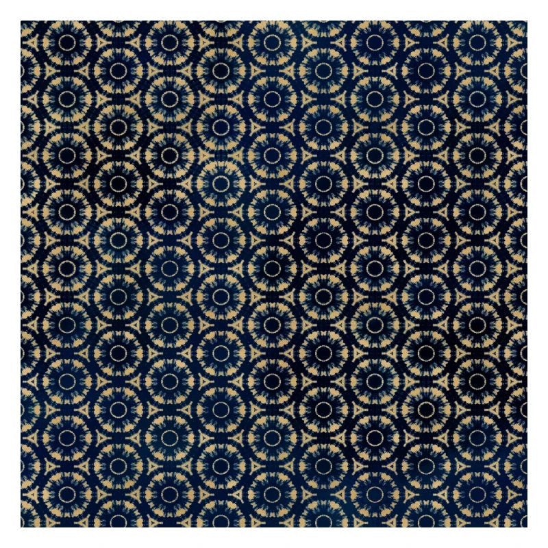 Gold Geo Tie Dye Pattern