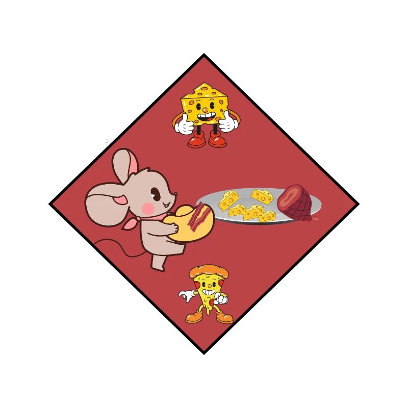 Fleißige Maus