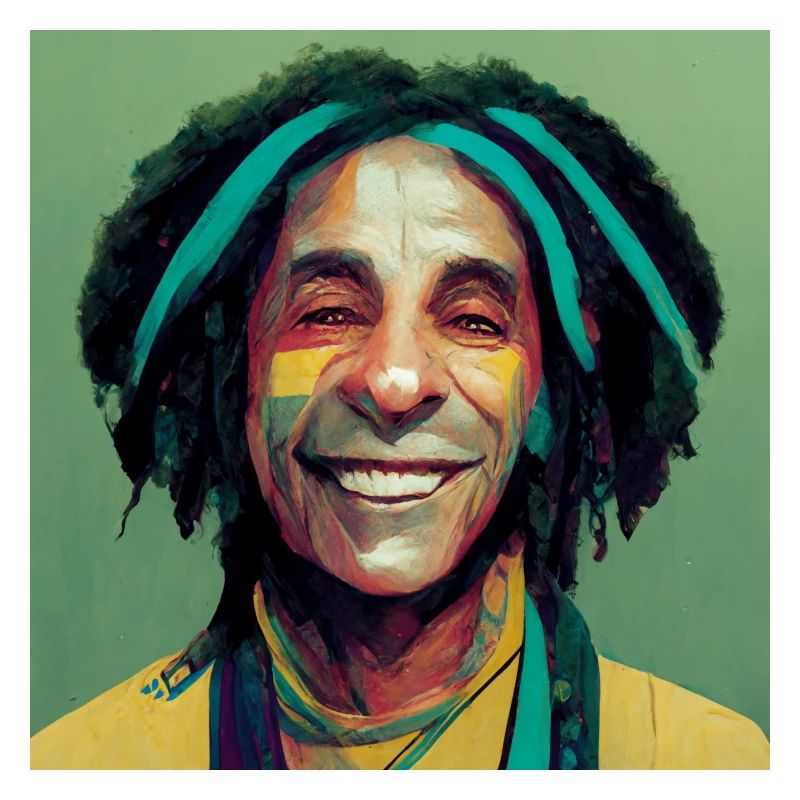 Rastafari-ölgemälde