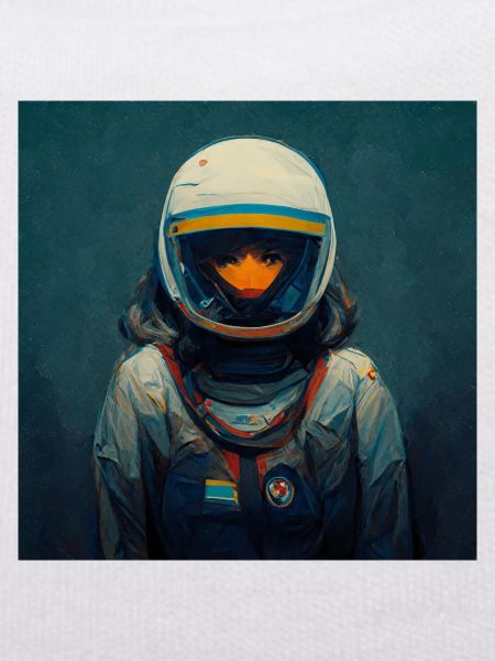 Astronaut painting