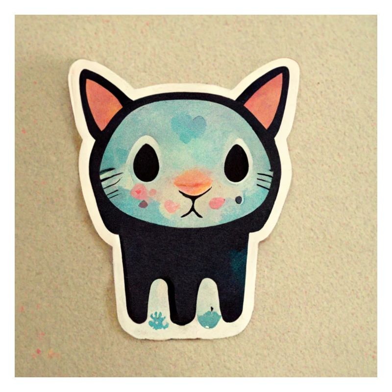 Chat de dessin animé mignon