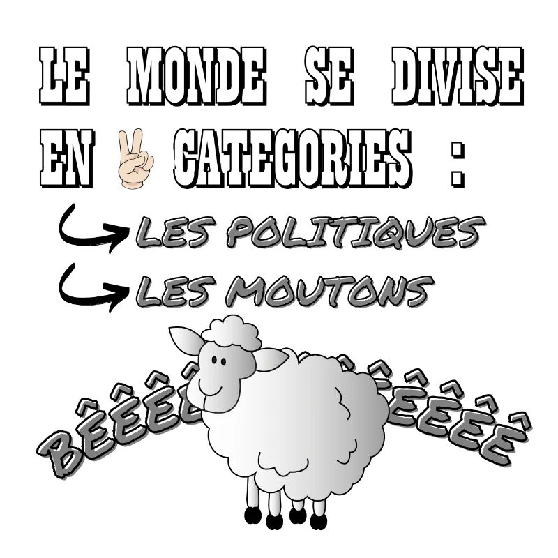 LE MONDE SE DIVISE EN 2 CATÉGORIES