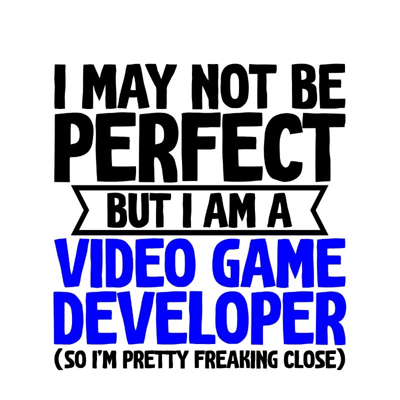 Not Be Perfect But I Am A Video Game Developer 2