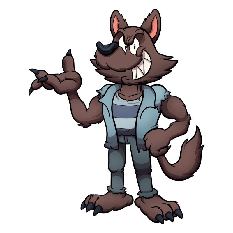 Böser Werwolf