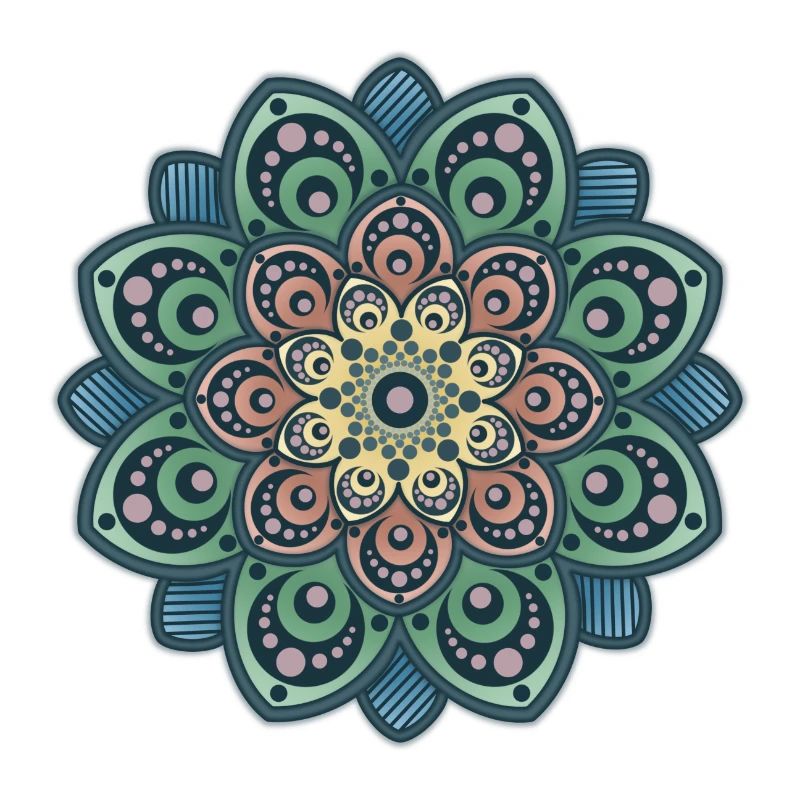 Mandala Blume