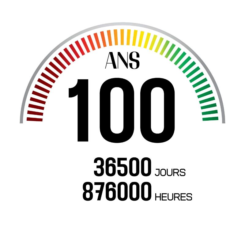 Anniversaire 100 ans Compteur
