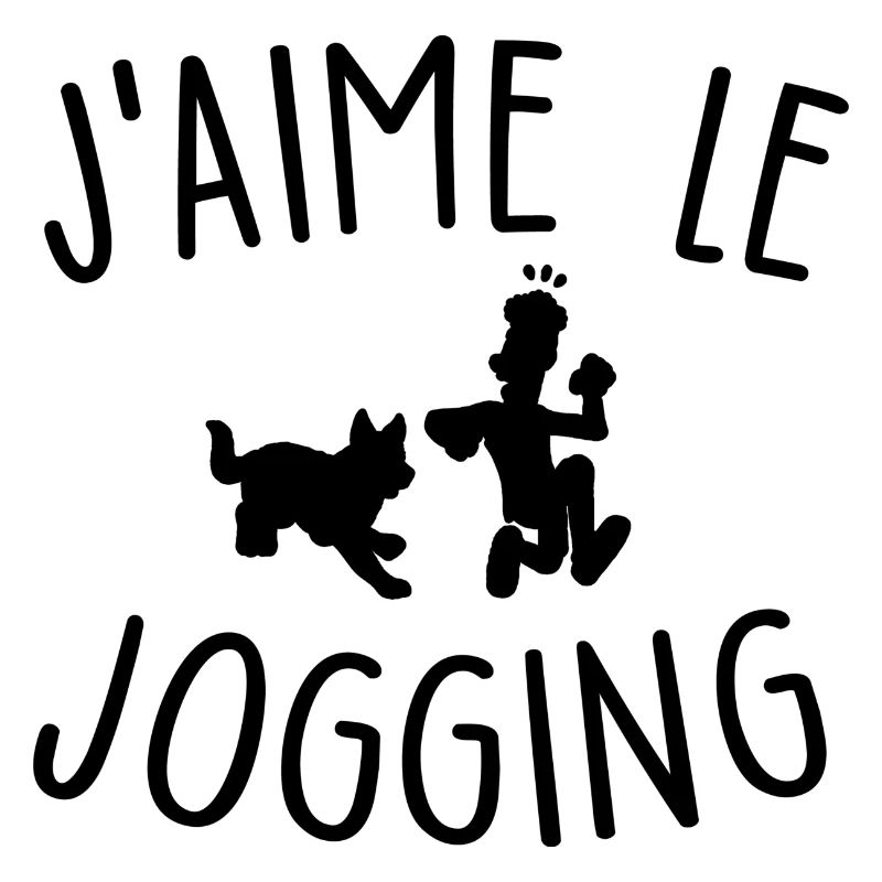 j aime le jogging / humour course à pied