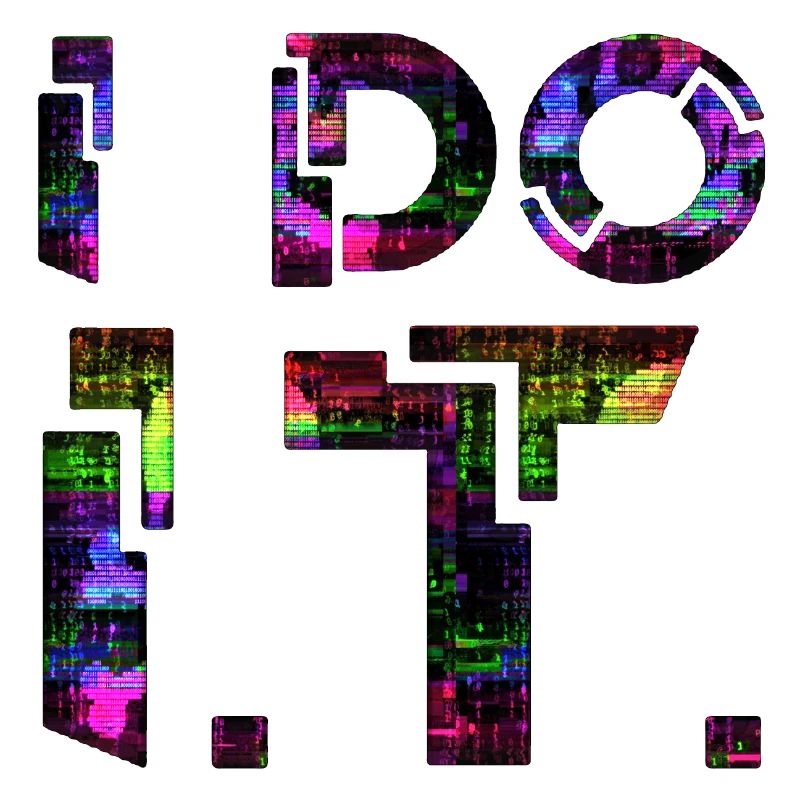 IT-Typ Unterstützung Geek Computer Computer Geek Ich tue es