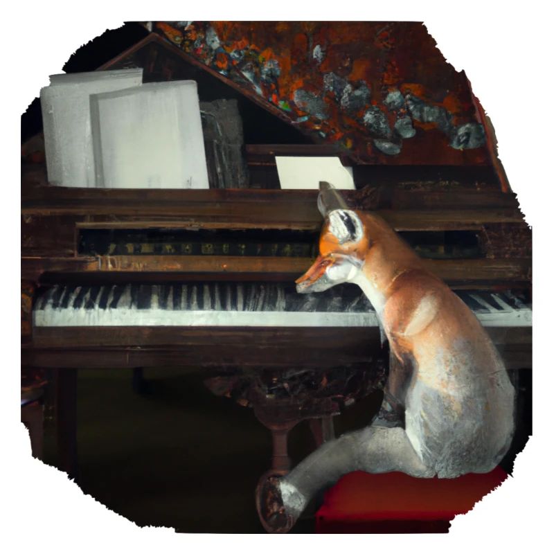 Fuchs am Piano