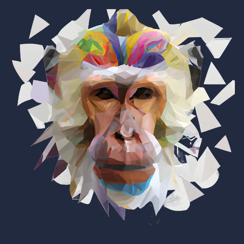 Abstract Pride and Power Monkey