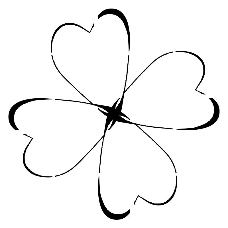 Vierblättriges Kleeblatt