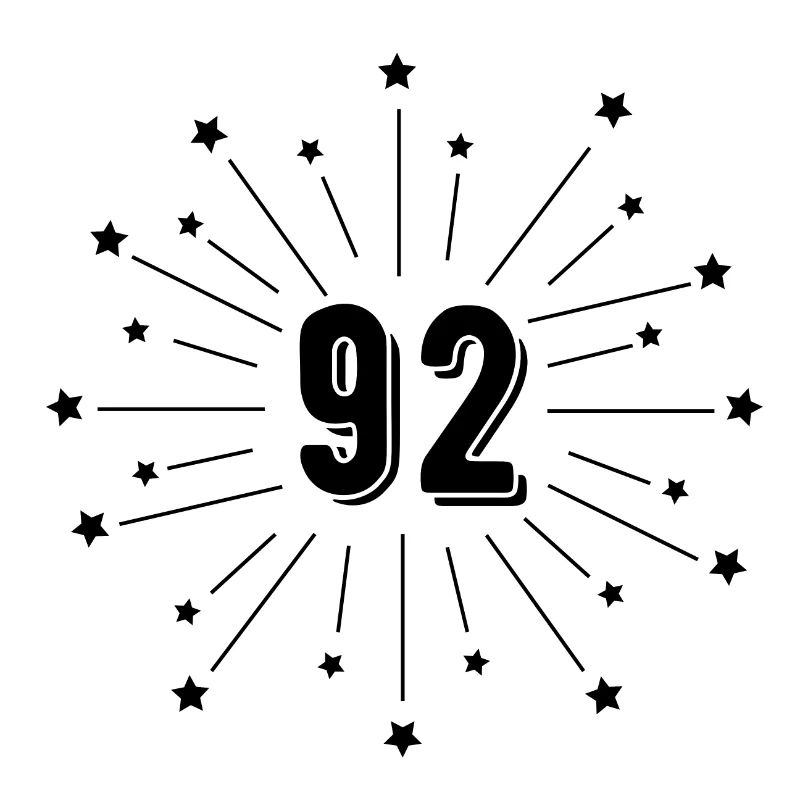 92. Sterngeburtstag - 92 Jahre Geschenk