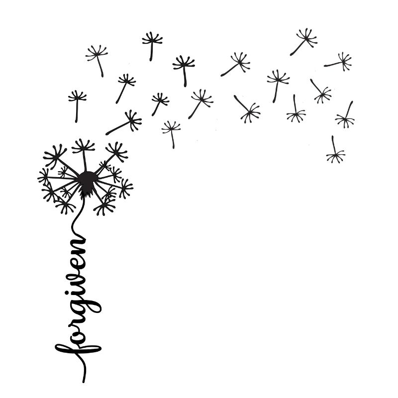 Forgiven Dandelion design