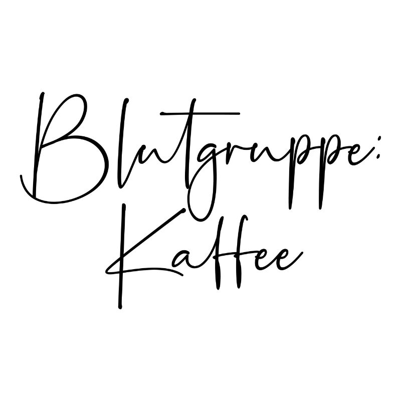 Blutgruppe Kaffee
