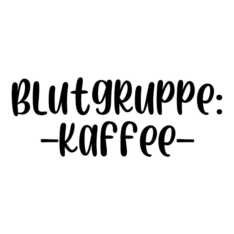Blutgruppe Kaffee
