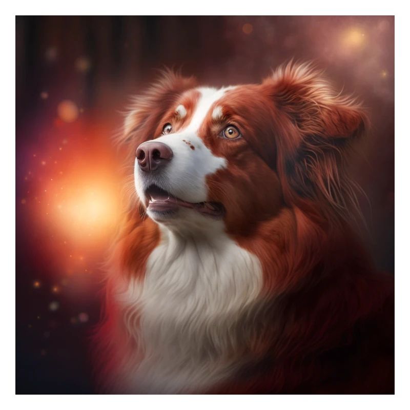 Red Australian shepherd