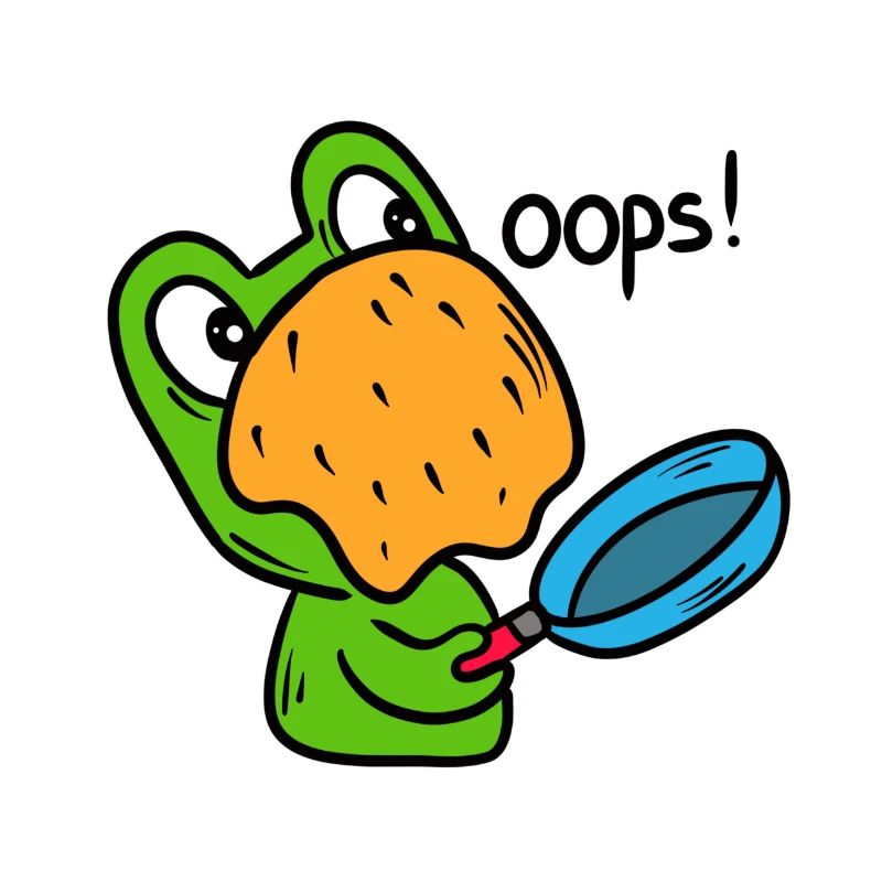 Funny frog, toad