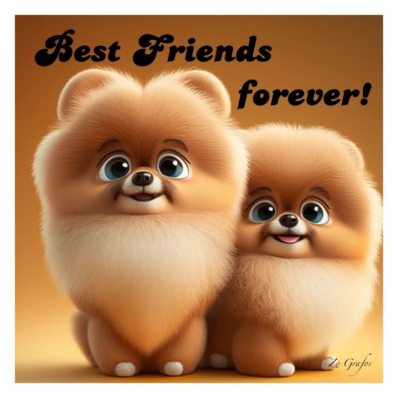 POMMERANIAN 2 BFF chiots mignons petit mignon