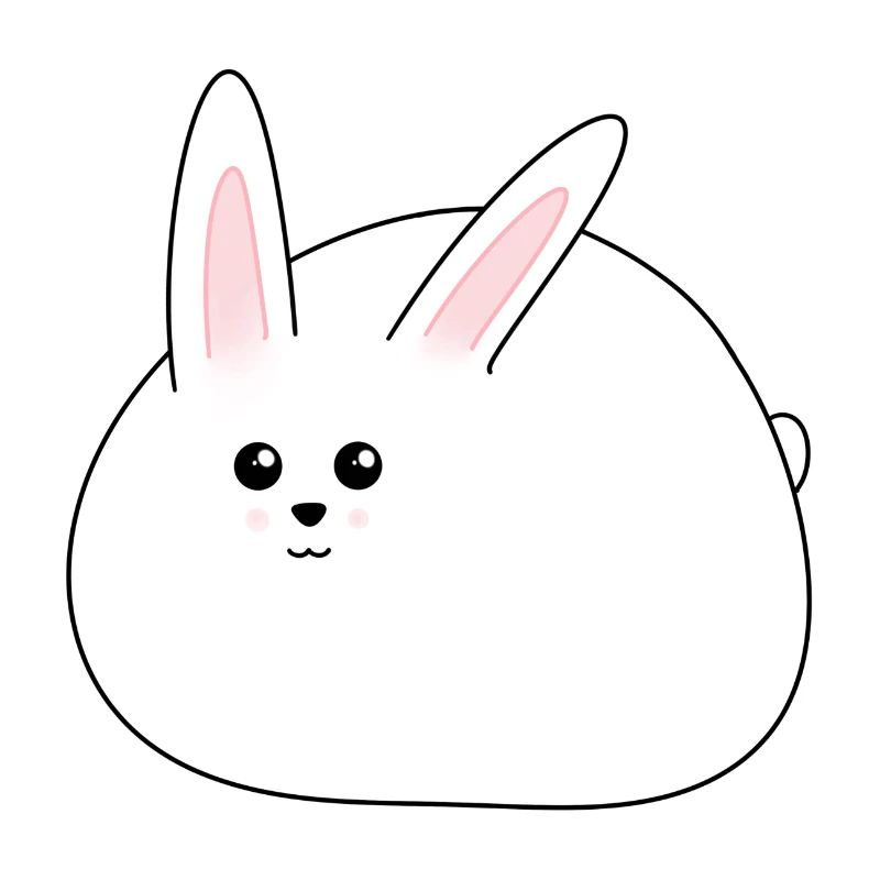 Lapin blanc gras, sucré, Pâques