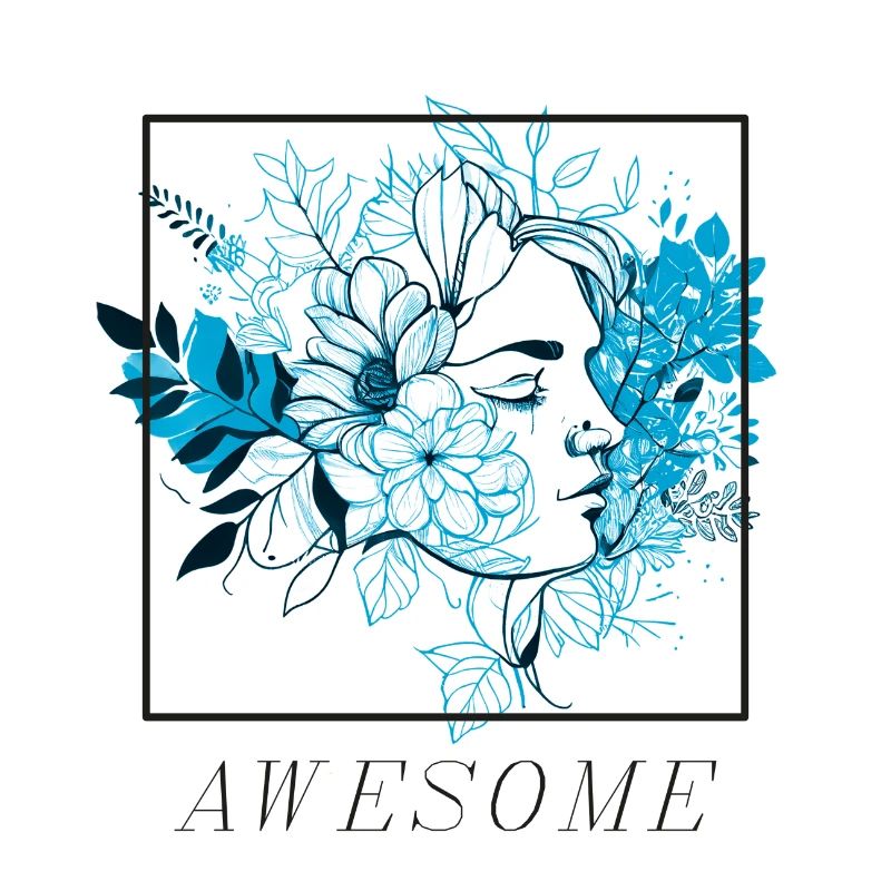 Design de fleurs vintage