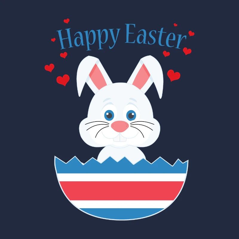J’adore lapin de Pâques