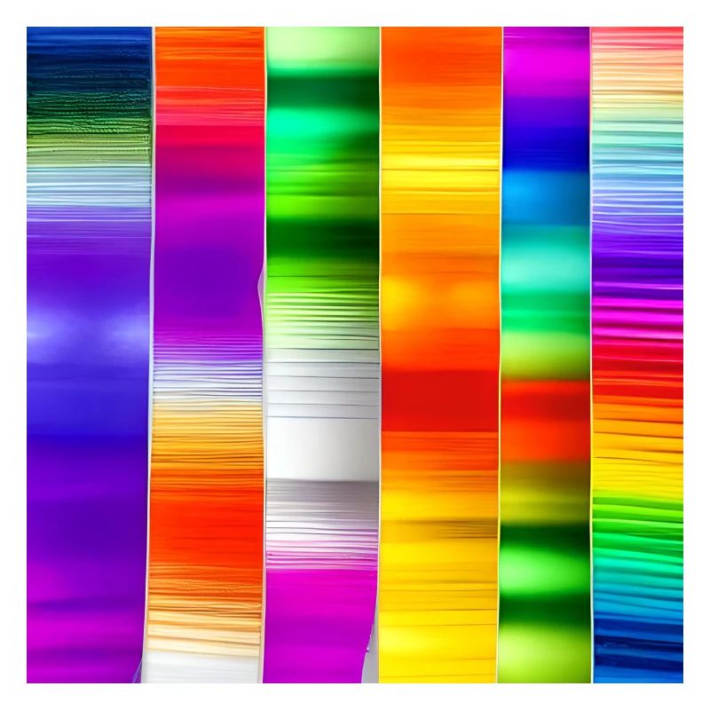 mélange de couleurs verticales folles