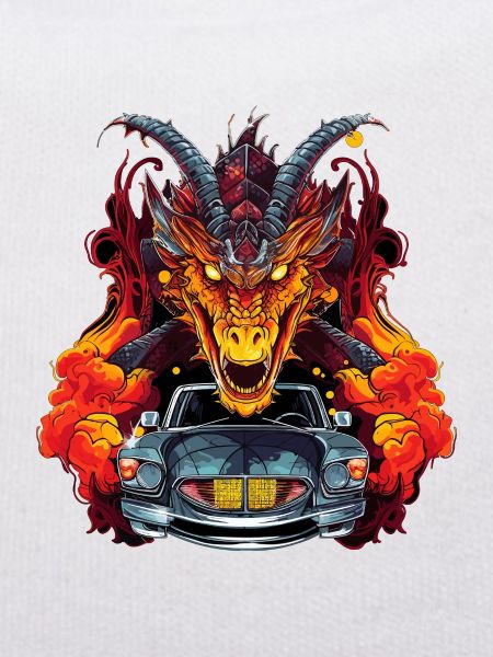 Drachen Auto
