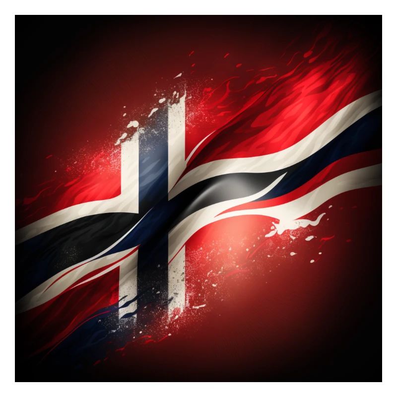 Norwegen Flagge