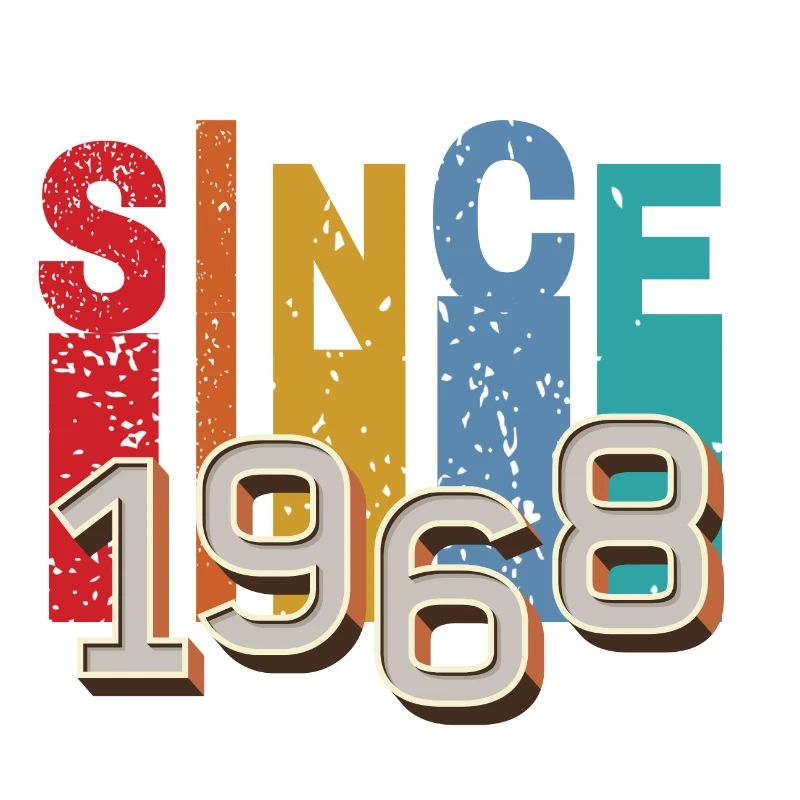 Since 1968 retro