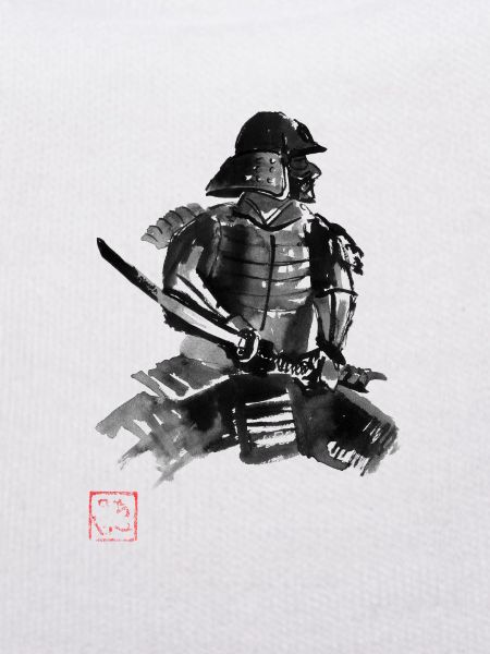 samurai in armor