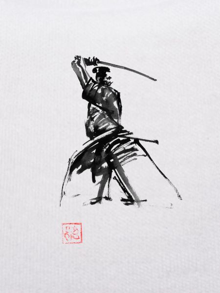 Samurai on guard 02
