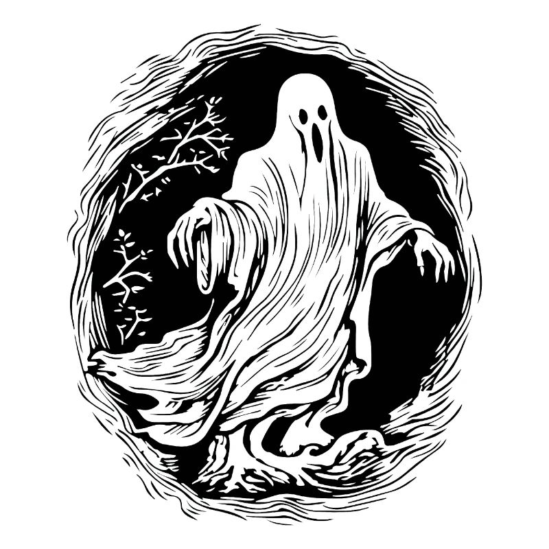 Ghost Ghosts Witching Hour Halloween