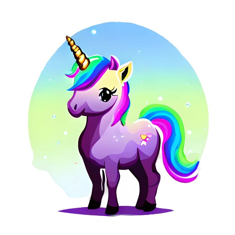 Einhorn Mädchen Fabeltier Einhörner Unicorn