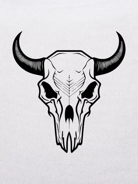 Cow Skull Boho