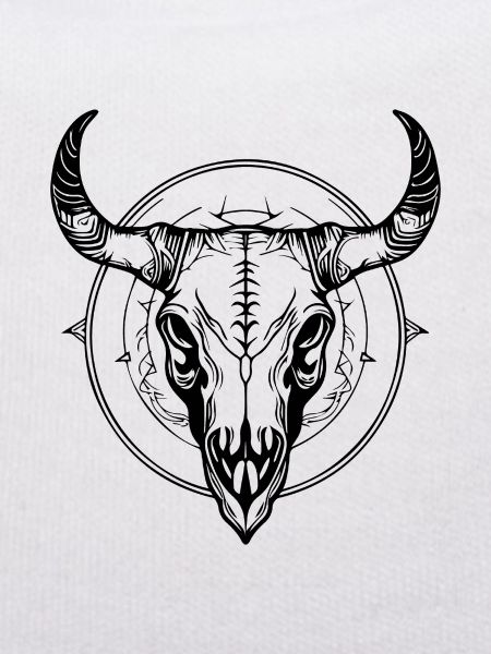 Cow Skull Boho